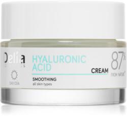 Delia Cosmetics Hyaluronic Acid hidratáló és bőrkisimító arckrém hialuronsavval 50 ml