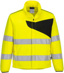 Portwest PW275 PW2 Hi-Vis Softshell (2L) Sárga/Fekete - M (PW-PW275YBRM) - megatool