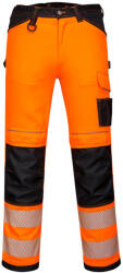 Portwest PW340 PW3 Hi-Vis nadrág Narancs/Fekete - 42 (PW-PW340OBS42) - megatool
