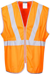 Portwest RT20 Hi-Vis Long RIS mellény Narancs - M (PW-RT20ORRM)