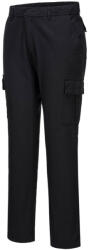 Portwest S231 Stretch Slim Combat nadrág Fekete - 48 (PW-S231BKR48) - megatool