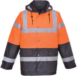 Portwest S467 Hi-Vis Kéttónusú Traffic kabát Narancs - 3XL (PW-S467ORRXXXL) - megatool