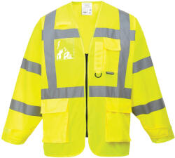 Portwest S475 Hi-Vis Executive Kabát Sárga - L (PW-S475YERL) - megatool