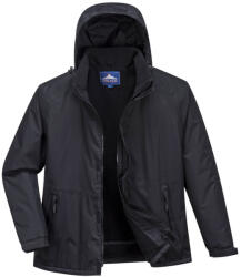 Portwest S505 Limax bélelt kabát Fekete - XXL (PW-S505BKRXXL) - megatool