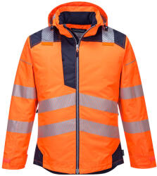 Portwest T400 PW3 Hi-Vis télikabát Narancs/Navy - L (PW-T400ONRL) - megatool