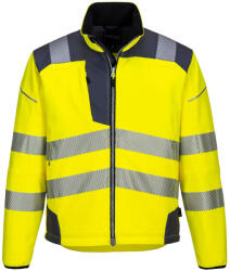 Portwest T402 PW3 Hi-Vis Softshell kabát Sárga/Szürke - S (PW-T402YGYS) - megatool
