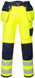 Portwest T501 PW3 Hi-Vis Holster nadrág Sárga/Navy - 40 (PW-T501YNS40) - megatool