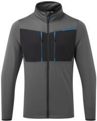 Portwest T756 WX3 zippzáras polár Mole szürke - L (PW-T756MGRL) - megatool