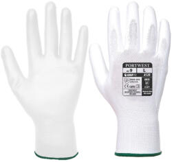 Portwest VA120 Vending PU tenyérmártott kesztyű Fehér - M (PW-VA120W6RM) - megatool