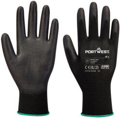 Portwest VB120 PU tenyérmártott kesztyű (288 pár) Fekete - XS (PW-VB120K8RXS) - megatool