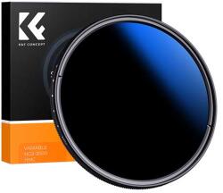 K&F Concept 67mm Ultrathin változtatható ND 2-2000 szürke szűrő (KF-01-2444)