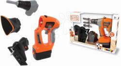 Smoby Unelte electronice de lucru EVO Black&Decker Smoby cu accesorii fierăstrău, polizor și mașină de găurit de la 3 ani (SM360915) Set bricolaj copii