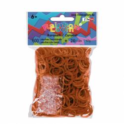 Rainbow Loom Elastice originale Rainbow Loom cu 600 bucăţi caramel de la 6 ani (RL7846)