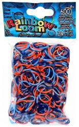 Rainbow Loom Elastice originale luminoase recif Rainbow Loom tropical 600 bucăţi verde închis de la 6 ani (RL7927)