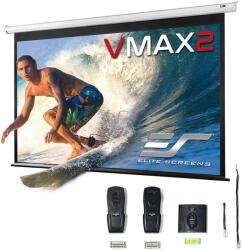 Elite Screens Ecran proiectie electric perete/tavan 365, 7 x 274, 3 cm VMAX180XWV format 4: 3 Trigger 12V (VMAX180XWV)
