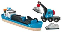 BRIO World Konténerhajó daruval 33534