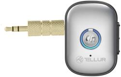 Tellur Bluetooth преносим аудио приемник, 3.5 мм AUX адаптер, сив (TLL622081)