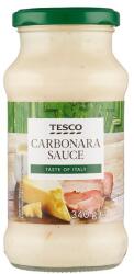 Tesco Carbonara tejszínes szósz cheddar sajttal és főtt sonkával 340 g