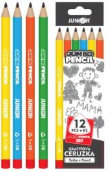 Junior Creion grafit triunghiular JUNIOR JUMBO PENCIL - duritate 2B (nr. 1)