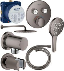 GROHE Készlet fejzuhany karral Grohe Rainshower 26066A00, kád és zuhany csaptelep Grohe Grohtherm SmartControl 29119A00, 26574A00, 27057A00, 35600000, 27074A00, 28362A00