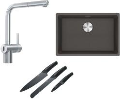 Franke Készlet konyhai csaptelep Franke Atlas Neo Sensor 115.0625. 523, gránit mosogató Franke Maris 125.0716. 376, 112.0545. 792