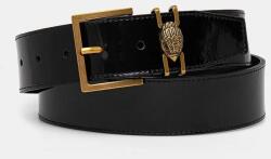 Kurt Geiger London bőr öv SHOREDITCH 40 BELT fekete, női, 9694300309 - fekete M/L