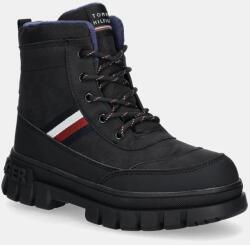 Tommy Hilfiger gyerek téli csizma fekete, T3X5-33713 - fekete 39