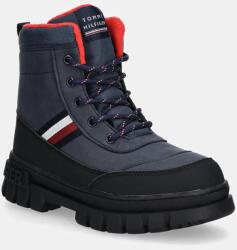 Tommy Hilfiger gyerek téli csizma sötétkék, T3X5-33713 - sötétkék 38