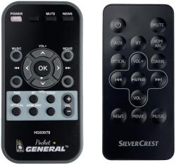 General SILVERCREST HG03078 - távirányító duplikátum
