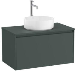Roca Ona 1 fiókos mosdószekrény 79, 4x45, 7x44, 3 cm, matt zöld A851724513 (A851724513)