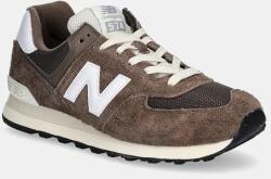 New Balance sportcipő 574 barna, U574RBI - barna Női 42