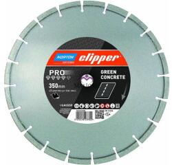 Norton 70184624685 Pro Green Concrete Disc diamantat Ø 350x25, 4 mm (NC70184624685) Disc de taiere