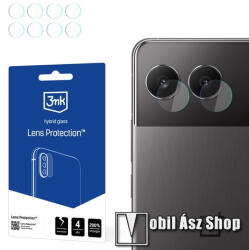 3mk Protection LENS PROTECTION kameravédő flexibilis üveg 4db - 2.5D lekerekített szél, karcálló, ultravékony, 0, 2mm, 7H - ÁTLÁTSZÓ - OnePlus Nord 4