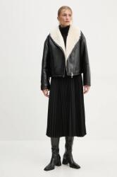 Stand Studio rövid kabát Leonora Jacket női, fekete, átmeneti, oversize, 66325-9132 - fekete 40