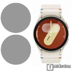 Okosóra Privacy Anti-Peep előlap védő karcálló edzett üveg - 2db - 0.3mm, 9H, A képernyő sík részét védi, betekintés elleni védelemmel! - SAMSUNG Galaxy Watch6 Classic 47mm (SM-R960/965) / Galaxy Watc