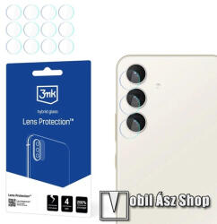 3mk Protection LENS PROTECTION kameravédő flexibilis üveg 4db - 2.5D lekerekített szél, karcálló, ultravékony, 0, 2mm, 7H - ÁTLÁTSZÓ - SAMSUNG Galaxy S24 FE (SM-S721)