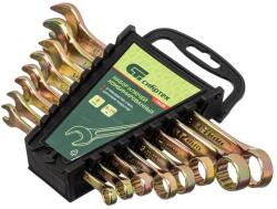 SIBRTEH 8-19mm 8db cink kombinált csillagvillás kulcs szett tartóban (154389)