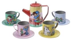 Pippi Set pentru copii Pippi - Set de ceai din metal, Pippi Șosețica (44386000)