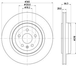 HELLA Disc frana HELLA - centralcar - 440,34 RON