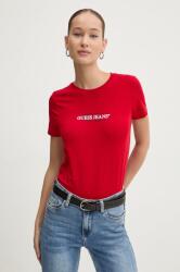 Guess Jeans t-shirt női, piros, W4YI03 J1314 - piros S