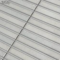  11, 5x23 cm EST KARATS Polar White fehér 3D csempe - metrocsempeshop - 5 510 Ft