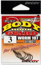 Decoy Horog Bokorugró Decoy Worm 107 Body Guard 1/0 (819852) - jadabo