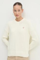 Guess Jeans pamut pulóver - bézs XS - answear - 21 990 Ft