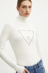 GUESS pulóver PIPER könnyű, női, bézs, W4BR03 Z2NQ2 - bézs S