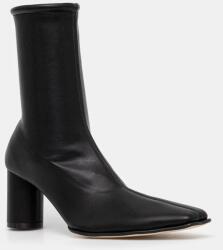 MM6 Maison Margiela bokacsizma fekete, női, magassarkú, S66WU0120. P7973 - fekete Női 41