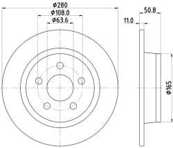 HELLA Disc frana HELLA - centralcar - 190,40 RON