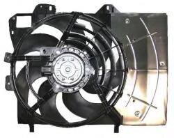 TYC Ventilator, radiator PEUGEOT 207 (WA, WC) (2006 - 2016) TYC 805-0011