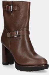 Lauren Ralph Lauren bőr csizma Lyvia - barna Női 39