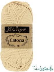 Scheepjes Catona 404 English Tea - törtfehér pamut fonal - 50gramm
