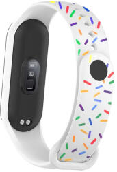 Nubo Xiaomi Mi Band 5/6/7 szilikon mintás szíj